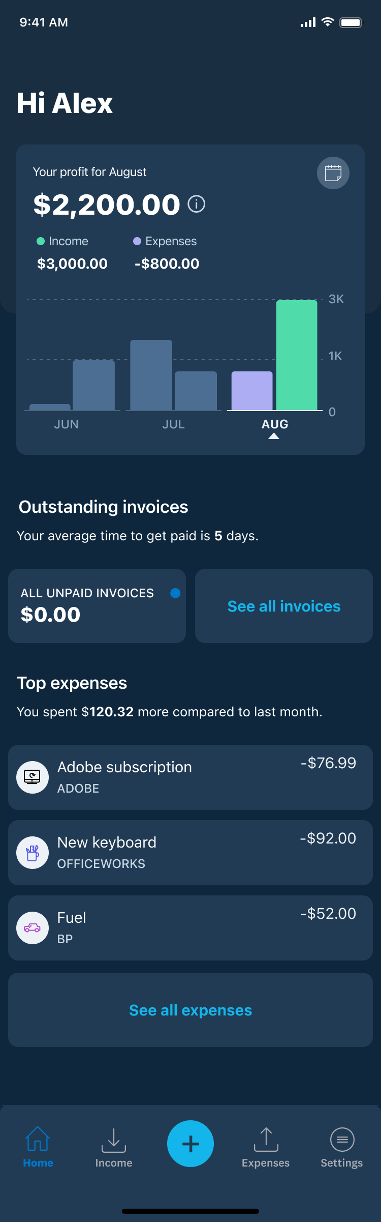 Xero Go Mobile App